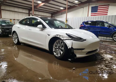 2020 Tesla Model 3 z USA, uszkodzony, nr VIN 5YJ3E1EBXLF621069